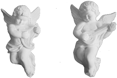 Set of 2 Large Angels